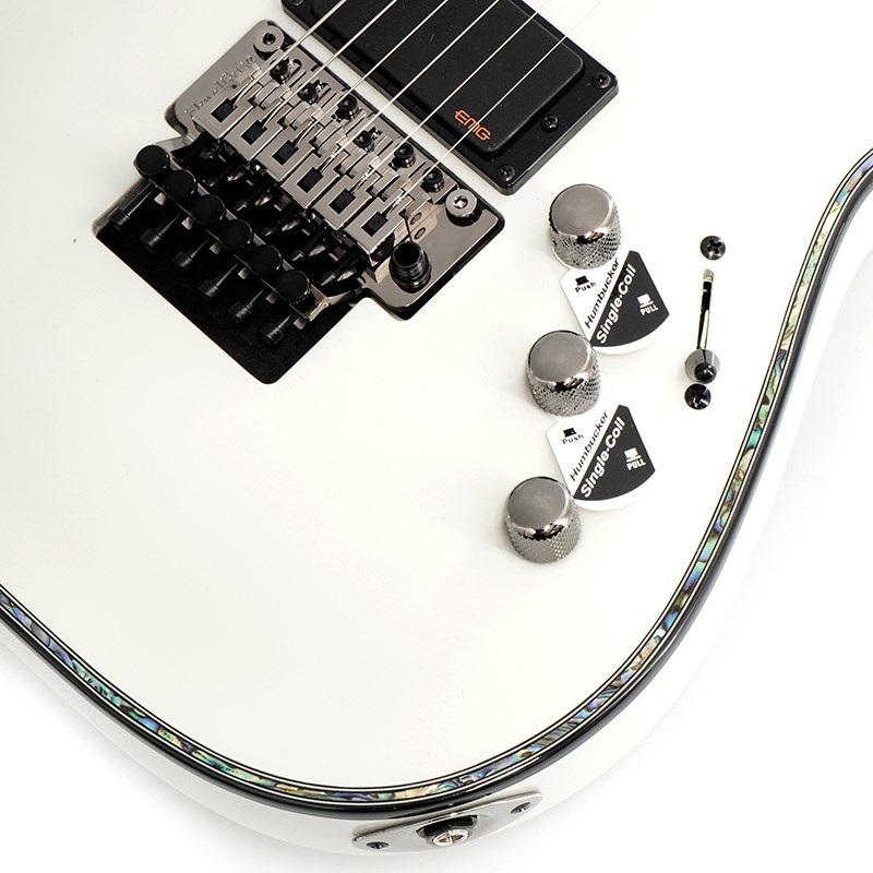 SCHECTER C-1 FR Hellraiser [AD-C-1-FR-HR] (WHT) 【特価】 ｜イケベ