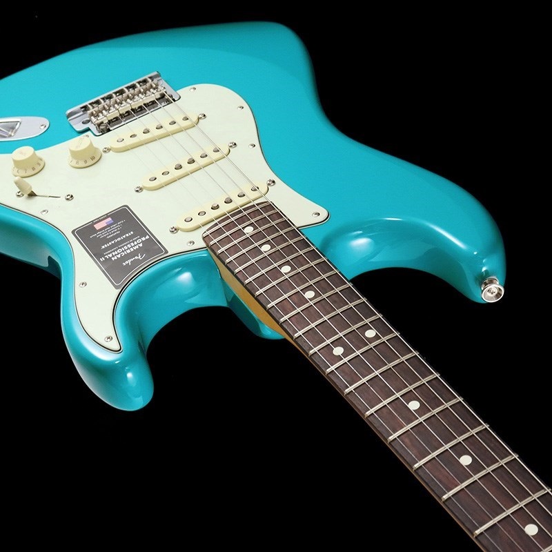 Fender USA American Professional II Stratocaster (Miami Blue/Rosewood)【特価】 画像4