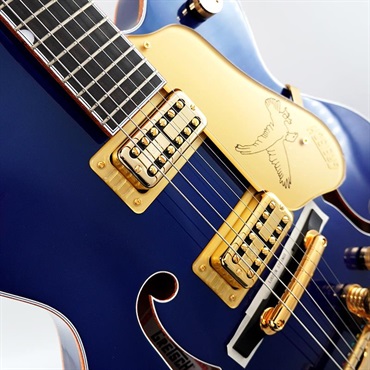 GRETSCH G6136TG Limited Edition Falcon with String-Thru Bigsby (Azure Metallic/Ebony)【特価】 画像9