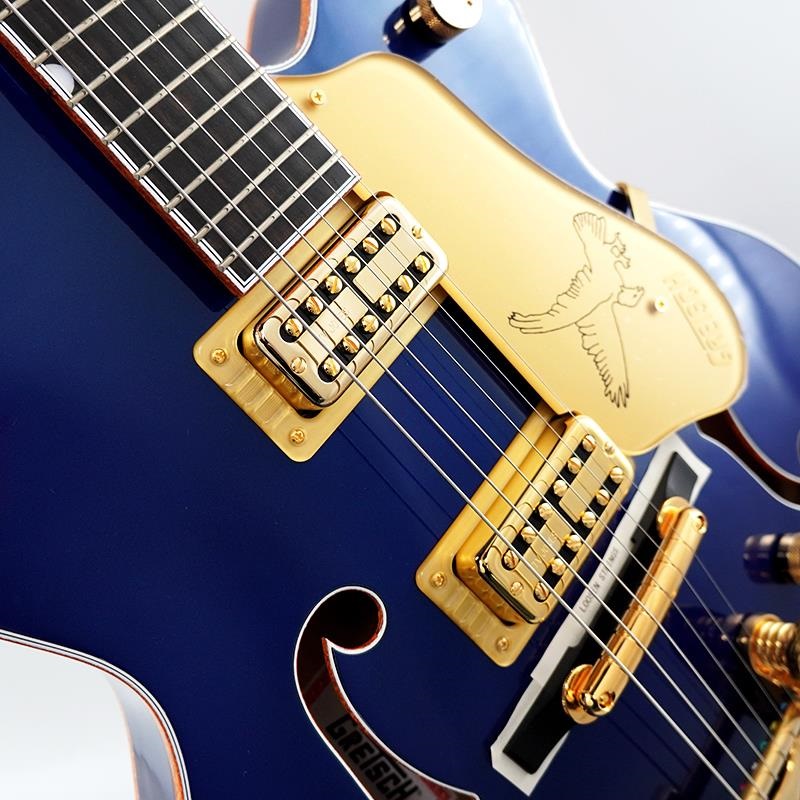 GRETSCH G6136TG Limited Edition Falcon with String-Thru Bigsby (Azure Metallic/Ebony)【特価】 画像9