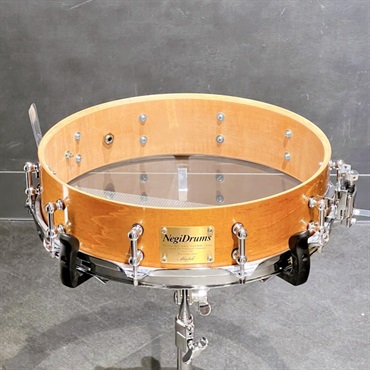 Negi Drums MU1435P-S1BM [Maple Snare Drum / 14×3.5]【Made in