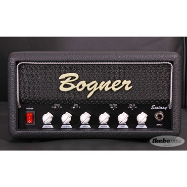 Bogner Ecstasy Mini Head 【Black Tolex/Black Grill/Silver Piping [White knobs]】【長期展示特価】 画像1