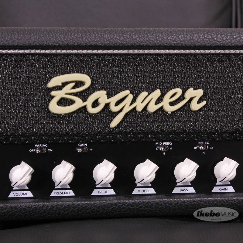 Bogner Ecstasy Mini Head 【Black Tolex/Black Grill/Silver Bogner Ecstasy Mini Head 【Black Tolex/Black Grill/Silver