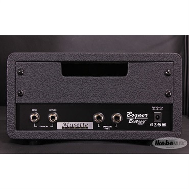 Bogner Ecstasy Mini Head 【Black Tolex/Black Grill/Silver Piping [White knobs]】【長期展示特価】 画像3