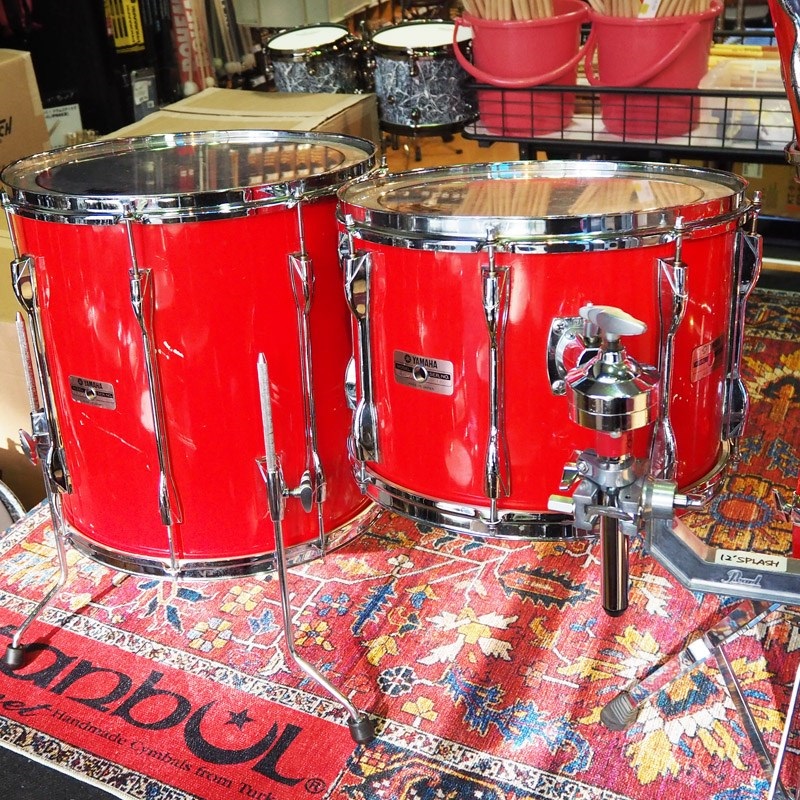YAMAHA 【USED】80s YD9000RG 7pc Drum Kit -Hot Red- [22BD YAMAHA 【USED】80s YD9000RG 7pc Drum Kit -Hot Red- [22BD