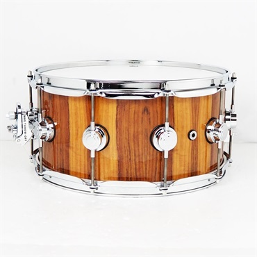 dw DRX66514SSC633 [Collector's Pure Maple Old Style VLT Shell 14×6.5 / Natural Lacquer Over Vertical Tropical Olive] 画像1
