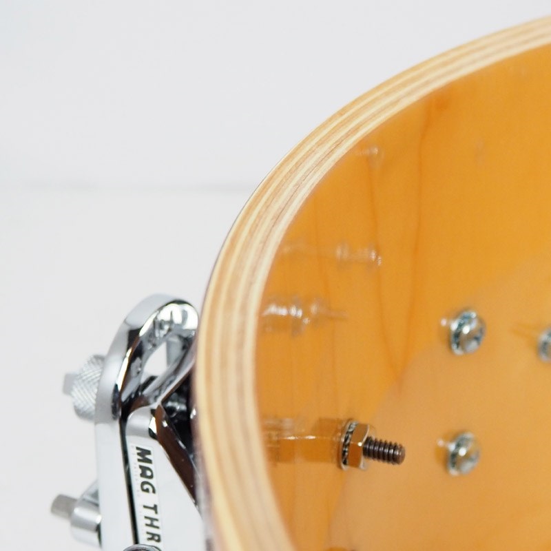 dw DRX66514SSC633 [Collector's Pure Maple Old Style VLT Shell 14×6.5 / Natural Lacquer Over Vertical Tropical Olive] 画像9