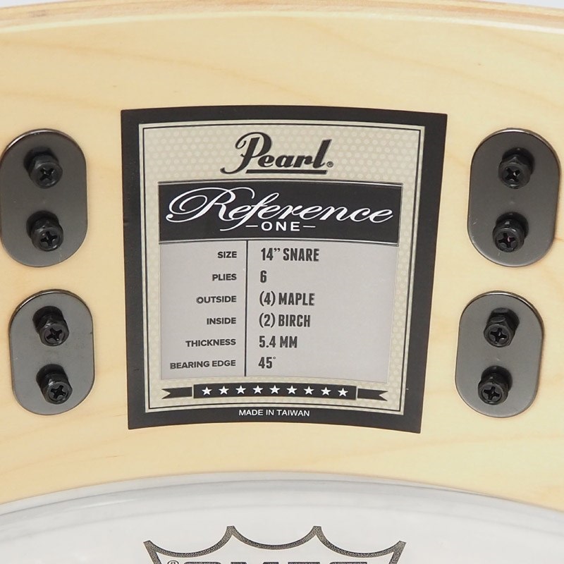 Pearl RF1P1450S/C #124 [Reference One 14×5/Matte Black Mist