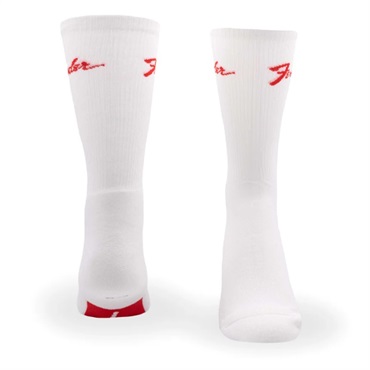 PERRI'S 【創業50周年大決算SALE】 FGA301-100-L FENDER(R) STOMPSOCKS FEAT TOE TAP TECHNOLOGY WHITE (LARGE) 画像1