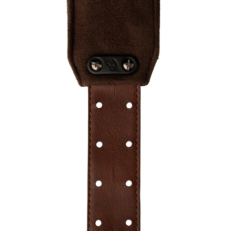 P.R.S. PRS 2.4inch Padded Guitar Strap w/RAS Custom Leather