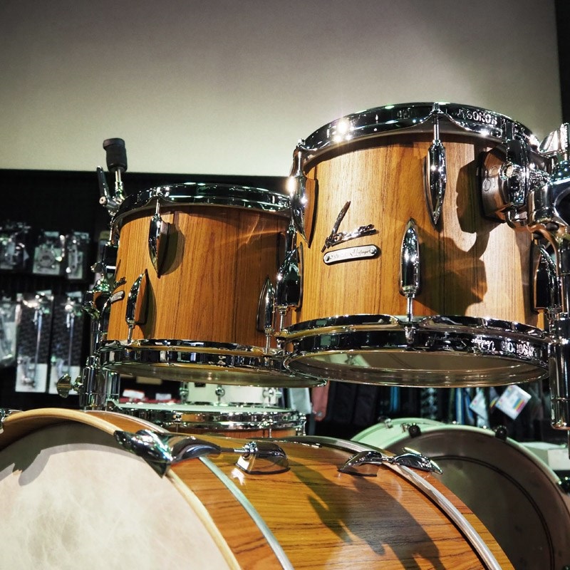 SONOR 値下げしました！Vintage Series 4pc Drum Kit -Teak Semi Gloss- [BD22，TT10，TT12，FT16] 画像3