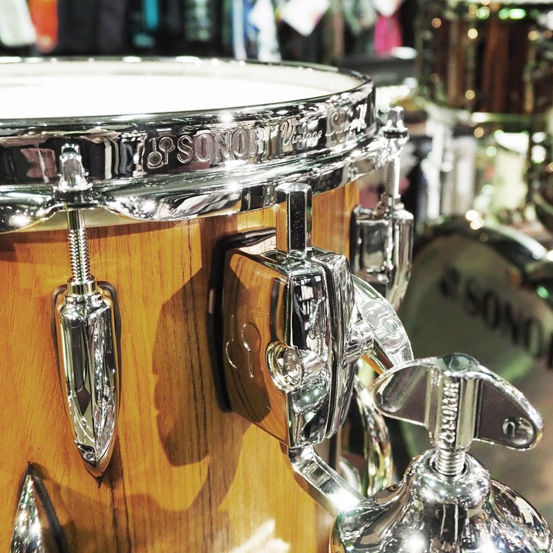 SONOR 値下げしました！Vintage Series 4pc Drum Kit -Teak Semi Gloss- [BD22，TT10，TT12，FT16] 画像5