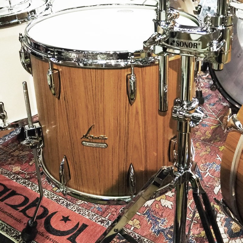 SONOR 値下げしました！Vintage Series 4pc Drum Kit -Teak Semi Gloss- [BD22，TT10，TT12，FT16] 画像6