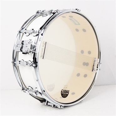 SONOR SQ1-1405SDW SPW [SQ1 Series 14×5 /Satin Pure White] 【店頭展示特価品】 画像4