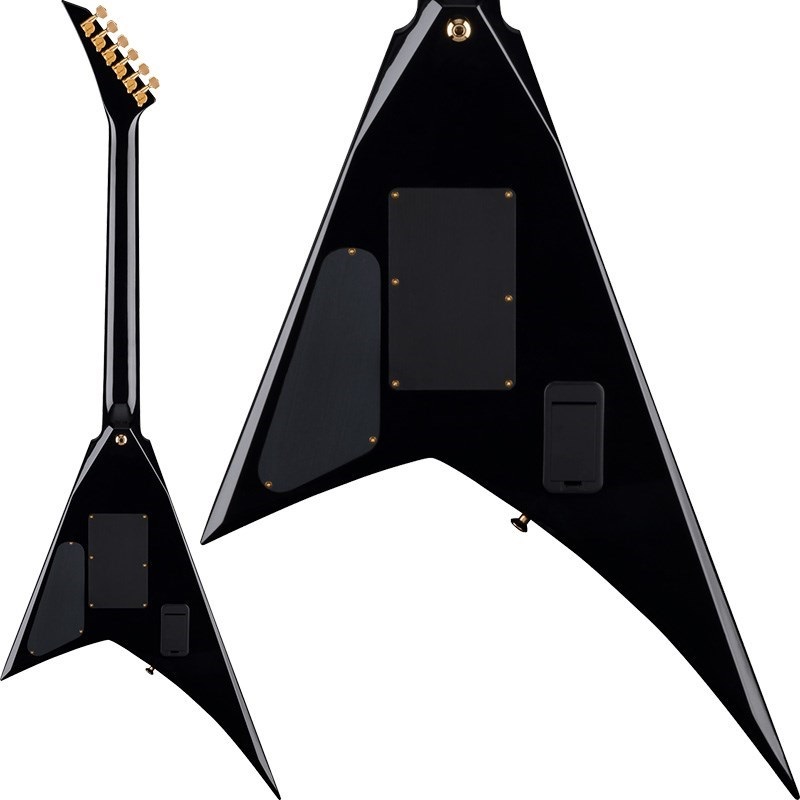 Jackson MJ Series Rhoads RR24MG (Black with Yellow Pinstripes/Ebony Fingerboard) 【特価】 画像1