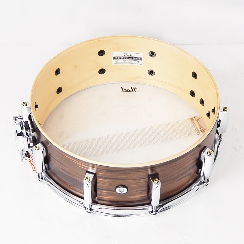 Pearl PMX1450S/C #497 [Professional Series Snare Drum 14×5 - Matt Bronze Oyster]【限定品】 画像8