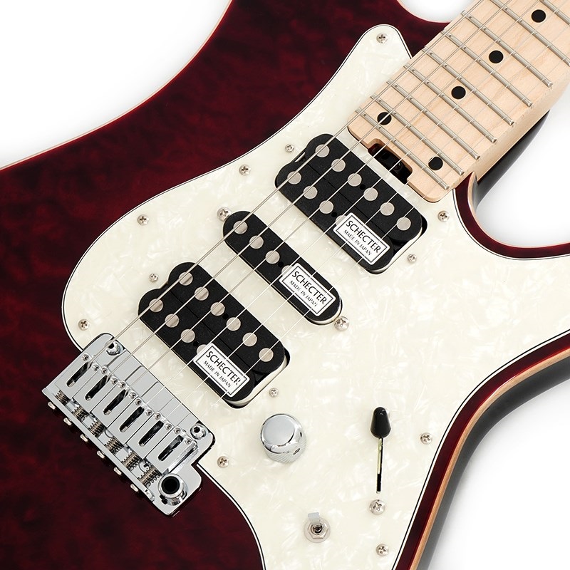 SCHECTER SD-2-24-AL-VTR (See-Thru Red/Maple) ｜イケベ楽器店