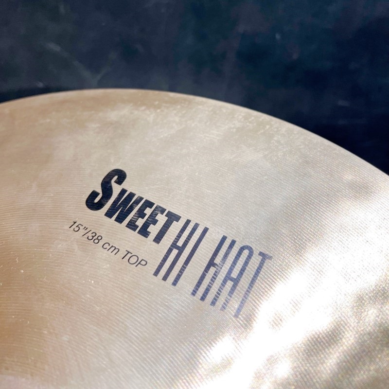 Zildjian USED 中古 K Zildjian Sweet HiHat 15 pair [NKZL15SW.HHT/15SW.HHBM][1060g/1720g] 画像3