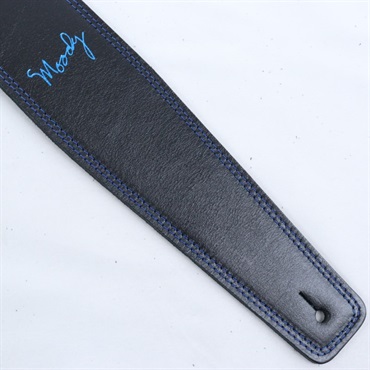 Moody Leather-Leather 2.5 Long [Black-Black w/Blue Stitch] 画像4