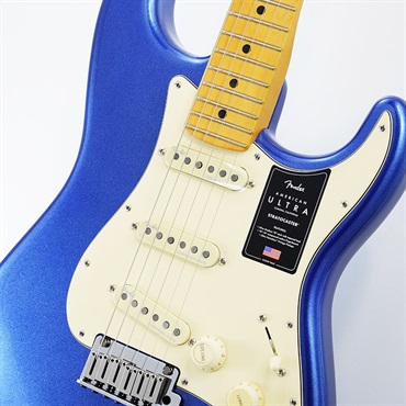 Fender USA American Ultra Stratocaster (Cobra Blue/Maple)【チョイキズ特価】 画像3