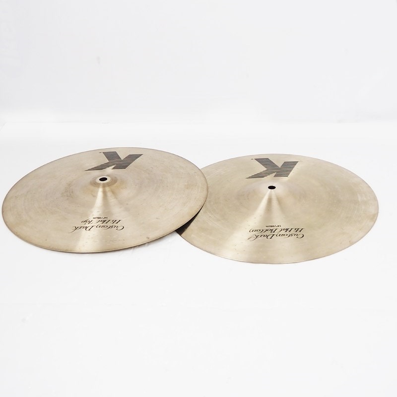 Zildjian USED 中古 K Custom Dark HiHat 14 pair [Top:998g/Bottom:1286g] 画像2