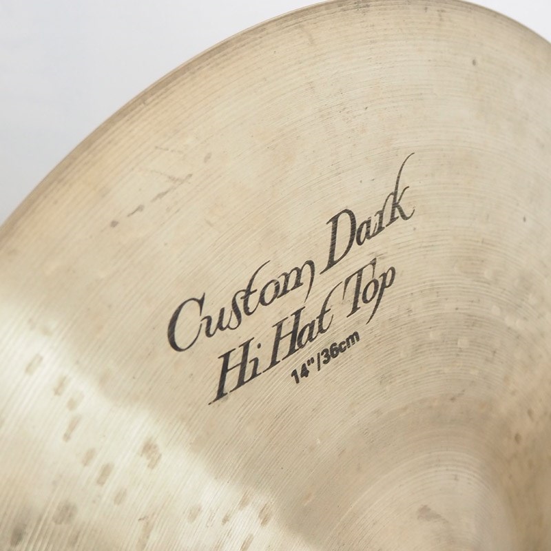 Zildjian USED 中古 K Custom Dark HiHat 14 pair [Top:998g/Bottom:1286g] 画像3