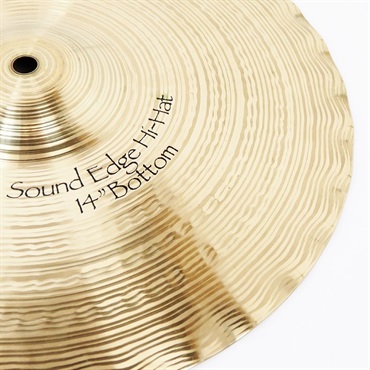 PAiSTe USED 中古 Signature The Paiste Line Sound Edge HiHat 14［Top:1044g/Bottom:1104g］ 画像6
