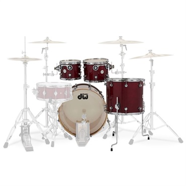 dw DDLG2214CS [Design Series 4-Piece Shell Pack / Cherry Satin]【シンバル、ハードウェア別売】 画像2