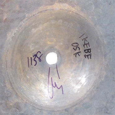 Bosphorus Painite HiHat 15'' pair [1138g / 1320g]【2024 トルコ・ファクトリー・ツアー選定品】【店頭展示特価品】 画像4