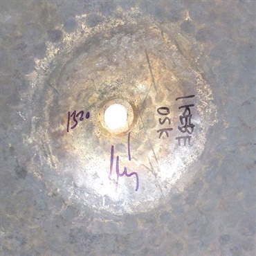 Bosphorus Painite HiHat 15'' pair [1138g / 1320g]【2024 トルコ・ファクトリー・ツアー選定品】【店頭展示特価品】 画像7