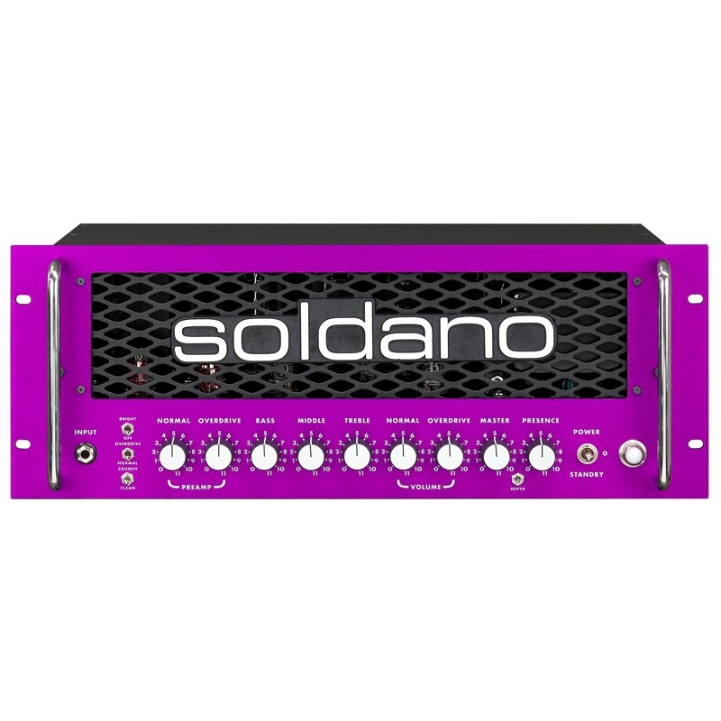 Soldano SLO-100 RACK [SLO-100R] (2-Channel， 100W， All-Tube Rackmount Guitar Amp) 画像1