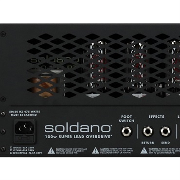 Soldano SLO-100 RACK [SLO-100R] (2-Channel， 100W， All-Tube Rackmount Guitar Amp) 画像6