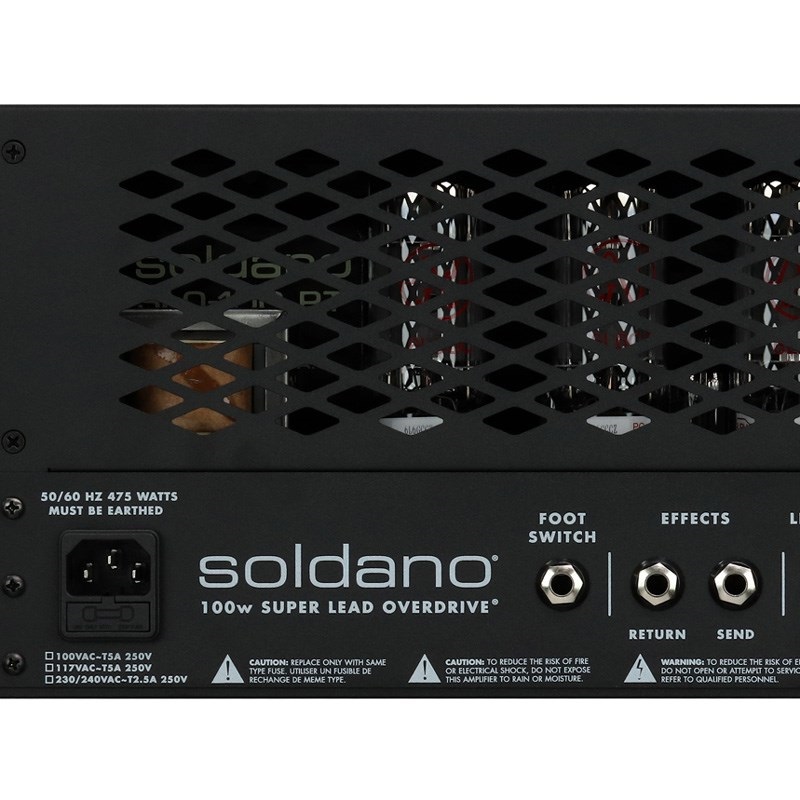 Soldano SLO-100 RACK [SLO-100R] (2-Channel， 100W， All-Tube Rackmount Guitar Amp) 画像6
