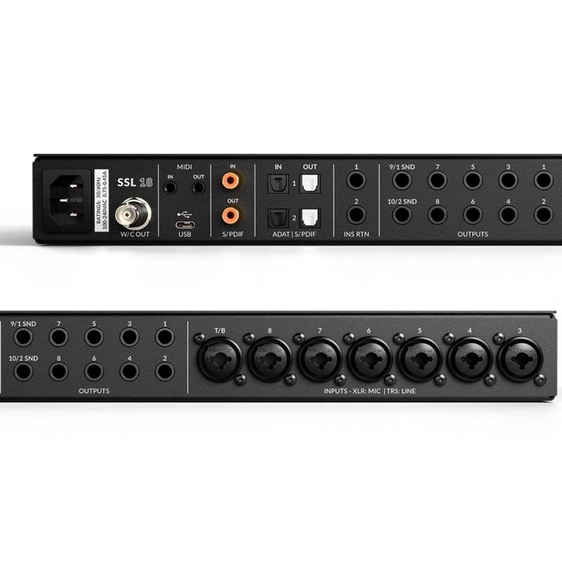 SSL(Solid State Logic) SSL18(26in28out USB オーディオ