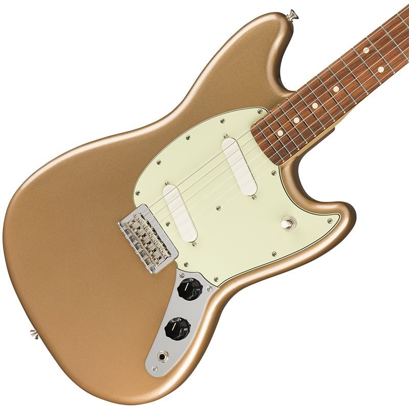 Fender MEX Player Mustang (Firemist Gold/Pau Ferro) [Made In