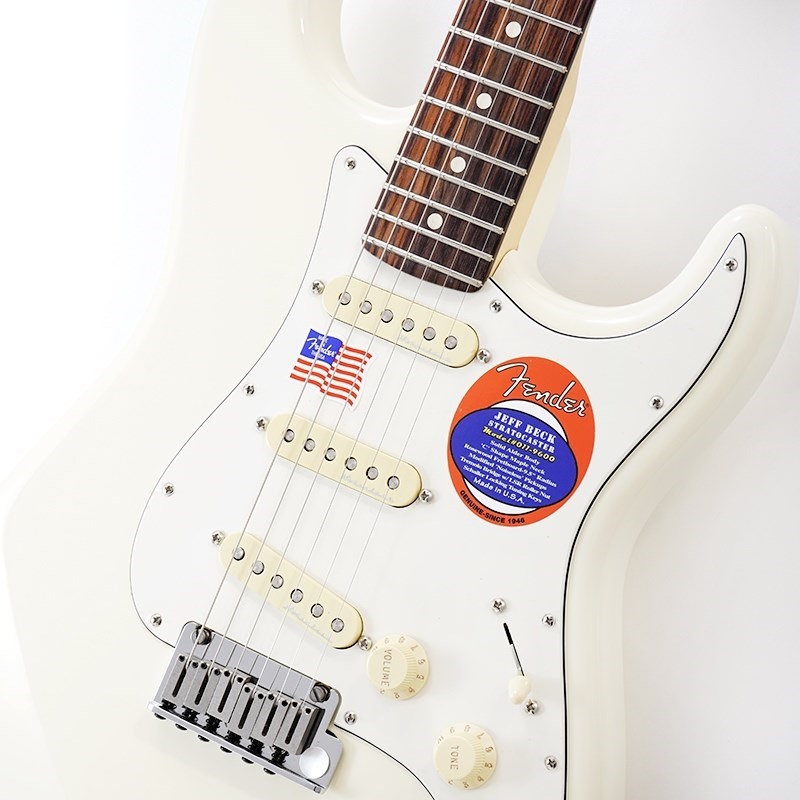Fender USA Jeff Beck Stratocaster (Olympic White)【特価】 画像3