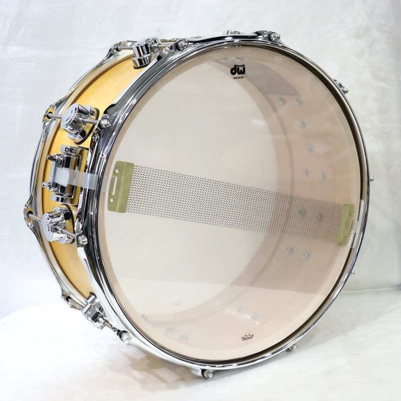 dw DRSO6514SSC104 [Collector's Pure Maple Snare Drum Standard Shell 14''×6.5'' - Amber Satin Oil] 画像6
