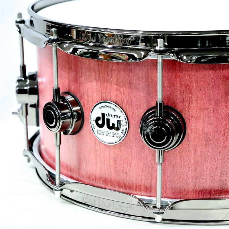 dw DRU26514SSN101 [Collector's Pure Purpleheart Snare Drum VLT Shell 14''×6.5'' - Natural Satin Oil w/Black Nickel Hardware] 画像1