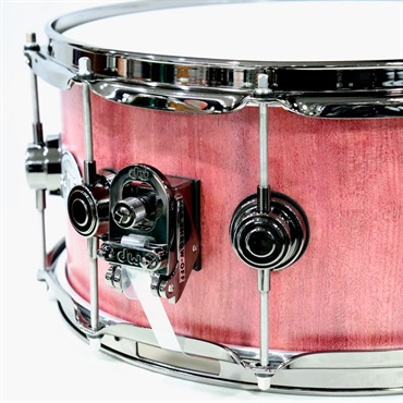 dw DRU26514SSN101 [Collector's Pure Purpleheart Snare Drum VLT Shell 14''×6.5'' - Natural Satin Oil w/Black Nickel Hardware] 画像2