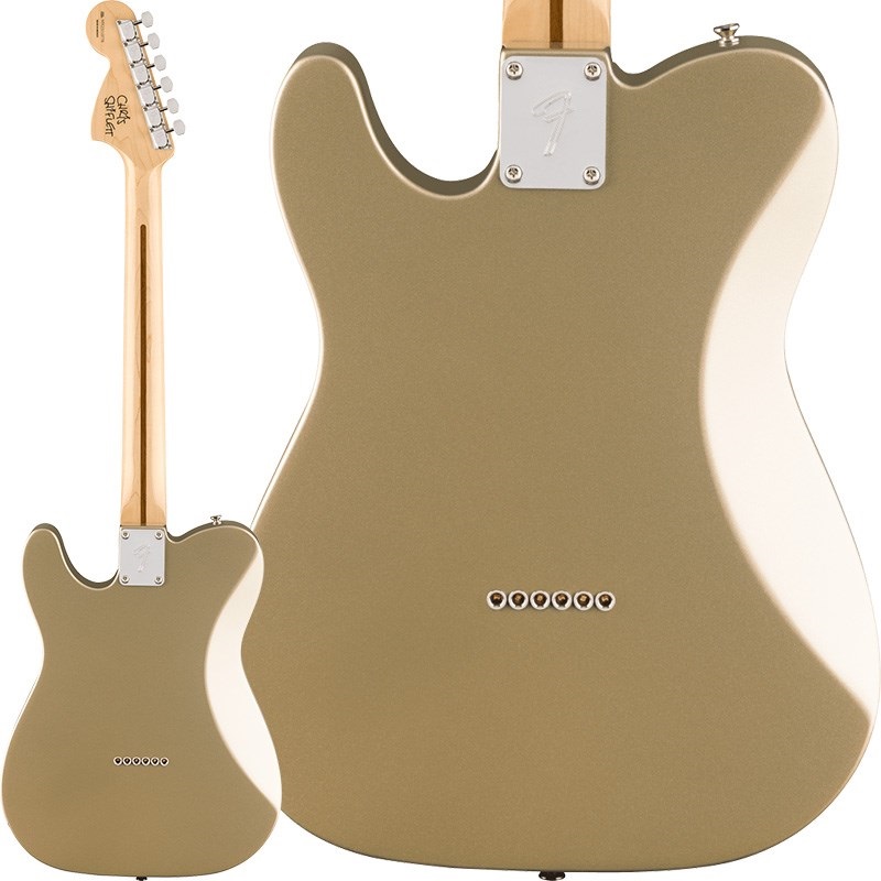 Fender MEX Chris Shiflett Telecaster Deluxe (Shoreline Gold Fender MEX Chris Shiflett Telecaster Deluxe (Shoreline Gold