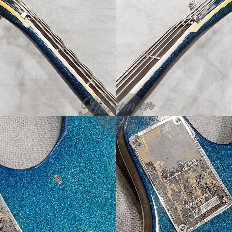 Guyatone EB-9 mid70's Blue Metallic |イケベ楽器店オンライン Guyatone EB-9 mid70's Blue Metallic |イケベ楽器店オンライン