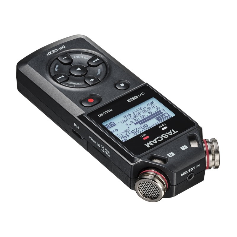 TASCAM DR-05XP(32ビットフロート録音対応ステレオポータブルレコーダー)(ハンディーレコーダー・USBオーディオインターフェース)(タスカム)(DR05XP) 画像2