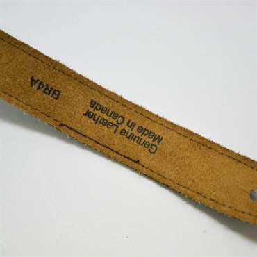 John Pearse Black Saddle Lether Guitar Strap 画像5