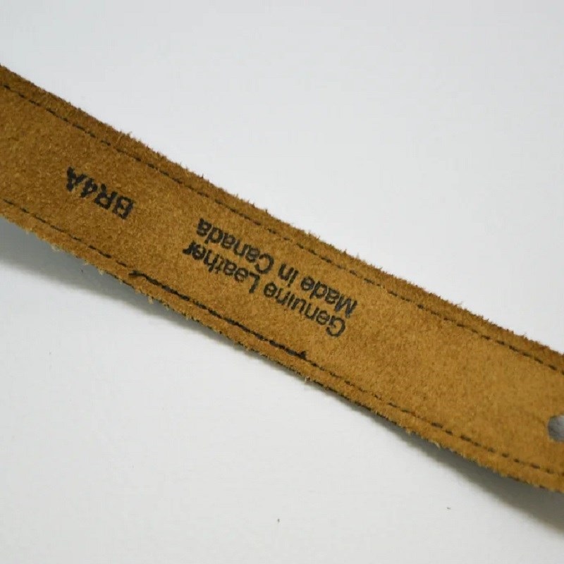 John Pearse Black Saddle Lether Guitar Strap 画像5