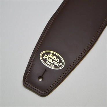 John Pearse Brown Saddle Lether Guitar Strap 画像1
