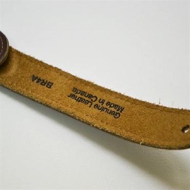 John Pearse Brown Saddle Lether Guitar Strap 画像5