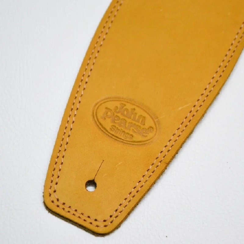 John Pearse Honey Suede Guitar Strap 画像1