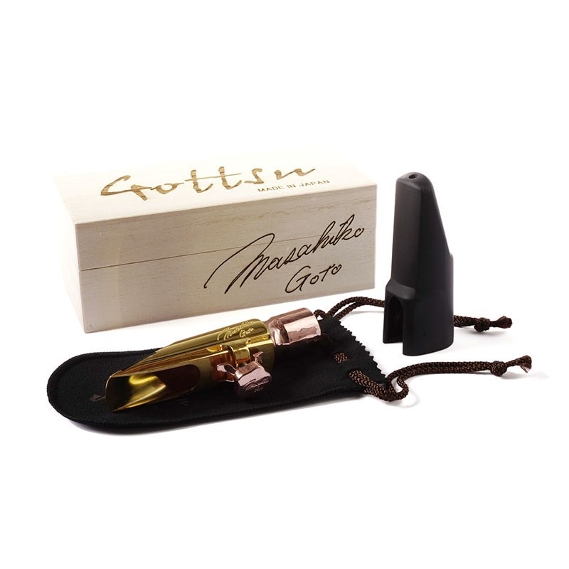 Gottsu 【オープニング：83】ゴッツ アルトサックス用マウスピース Signature Sepia Tone Jazz Metal Copper Shank 画像5