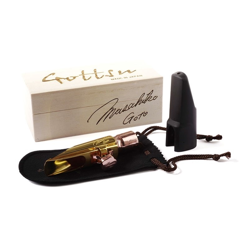 Gottsu 【オープニング：100】ゴッツ テナーサックス用マウスピース Signature Sepia Tone Jazz Metal Copper Shank 画像5