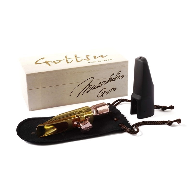 Gottsu 【オープニング：95】ゴッツ バリトンサックス用マウスピース Signature Sepia Tone Jazz Metal Copper Shank 画像5